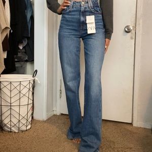 Zara Straight Full Length Jeans